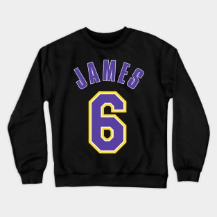 LA Basketball - FRONT & BACK PRINT!!! Crewneck Sweatshirt